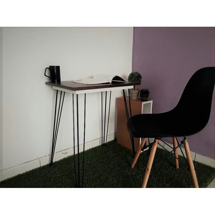 SET C Meja 80x50 dan Kursi Kantor Simpel Industrial